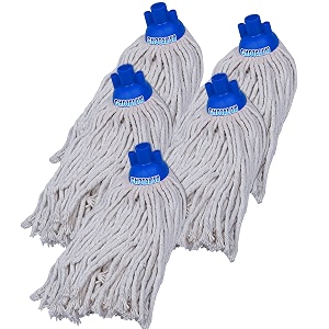 round mop cotton refill 250 gms mop blue pack of 5