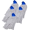 Round Mop Cotton Refill 250 GMS Mop (BLUE) (PACK OF 5)