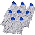 Round Mop Cotton Refill 250 GMS Mop (BLUE) (PACK OF 8)