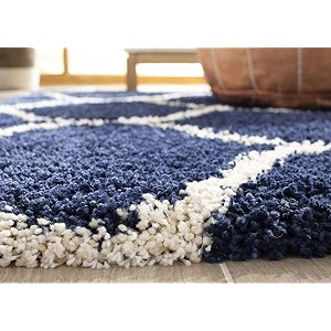 hand woven shaggy rectangular carpet for hall with 2 inch pile height 2x6 feet multi color  rug for living room  galicha for hall  room mats for floor bedroom 60x180 cm