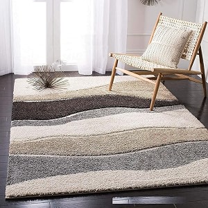 hand woven shaggy carpet with 2 inch pile height for living room bedroom carpet micro and polyster size 2x4 feet multi color a10 color60cmx120cm