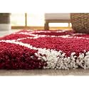 Hand Woven Shaggy Rectangular Carpet for Hall with 2 Inch Pile Height (2x4 Feet, Multi Color) | Rug for Living Room | Galicha for Hall | Room Mats for Floor Bedroom (60x120 CM)
