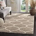 Hand Woven Shaggy Carpet with 2 Inch Pile Height for Living Room, Bedroom Carpet Micro and Polyster Size 3x5 Feet, Multi Color a16 (90CMx150CM)