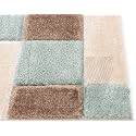 Hand Woven Shaggy Rectangular Carpet for Hall with 2 Inch Pile Height (5x8 Feet, Multi Color) | Rug for Living Room | Galicha for Hall | Room Mats for Floor Bedroom (150x240 CM)
