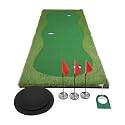 Chriiena Golf Putting Green,Large Practice Putting Mat for Indoor Outdoor