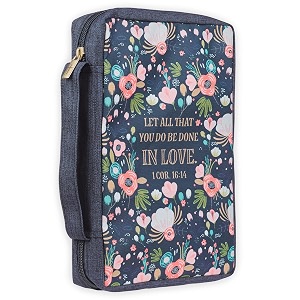 Christian Art Gifts Womens Polyester Bible Cover