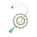 Elegant Cross for Car Mirror - Suncatcher Rearview Decoration