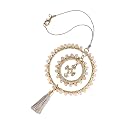 Elegant Cross for Car Mirror - Suncatcher Rearview Decoration