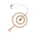 Elegant Cross for Car Mirror - Suncatcher Rearview Decoration