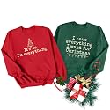 Christmas Couples His and Her Sweatshirt Merry Christmas Matching Outfits