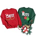 Christmas Couples His and Her Sweatshirt Merry Christmas Matching Outfits