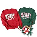 Christmas Couples His and Her Sweatshirt Merry Christmas Matching Outfits