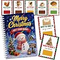 Christmas Gift Card Book for Adults, Teens, Kids, Snowman Gifts for Women