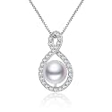 Christmas Gifts Freshwater Pearl Necklaces Gift for Wife Wedding Birthday Gifts - Mom friend Her Mothers Day Gifts for Women