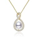 Christmas Gifts Freshwater Pearl Necklaces Gift for Wife Wedding Birthday Gifts - Mom friend Her Mothers Day Gifts for Women