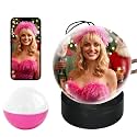 Memory Sphere Lamp, 2.7Inch Crystal Ball Digital Display Video Player, APP Personalized Videos & Photos Video Gift for Mothers Day Fathers Day Anniversary Birthday Christmas Tree Ornament