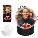 Memory Sphere Lamp, 2.7Inch Crystal Ball Digital Display Video Player, APP Personalized Videos &amp; Photos Video Gift for Mothers Day Fathers Day Anniversary Birthday Christmas Tree Ornament