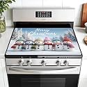 Stove Top Cover for Electric Stove, Glass Cooktop Mat, 28 x 20 Inch