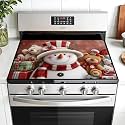 Stove Top Cover for Electric Stove, Glass Cooktop Mat, 28 x 20 Inch