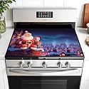 Stove Top Cover for Electric Stove, Glass Cooktop Mat, 28 x 20 Inch