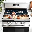 Stove Top Cover for Electric Stove, Glass Cooktop Mat, 28 x 20 Inch