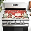 Stove Top Cover for Electric Stove, Glass Cooktop Mat, 28 x 20 Inch