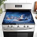 Stove Top Cover for Electric Stove, Glass Cooktop Mat, 28 x 20 Inch