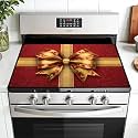 Stove Top Cover for Electric Stove, Glass Cooktop Mat, 28 x 20 Inch