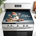 Stove Top Cover for Electric Stove, Glass Cooktop Mat, 28 x 20 Inch