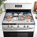 Stove Top Cover for Electric Stove, Glass Cooktop Mat, 28 x 20 Inch