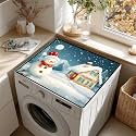 Washer Dryer Top Cover Mat, Non-Slip Dust-Proof Pad, 23.6"x19.7"