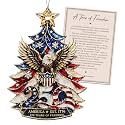 Christmas Ornaments - 250 Anniversary USA Merchandise - Christmas Ornament 2026 - United States 250th Anniversary Decor – America 250 Years Patriotic Home Decor