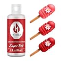 Christmas Red Oil Based Food Coloring – 2 fl oz Professional Grade Concentrated Oil Food Dye for Melting Chocolate, Candy Melts, Cake Pops, Strawberries &amp; Christmas Baking