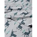 Christmas Sheet Set, Christmas Reindeer, Holiday Xmas Bedding Set - Full