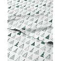 Christmas Sheet Set, Christmas Tree 3, Holiday Xmas Bedding Set - Twin XL