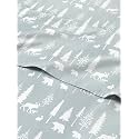 Christmas Sheet Set, Woodlands, Holiday Xmas Bedding Set - Split King Size