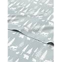 Christmas Sheet Set, Woodlands, Holiday Xmas Bedding Set - Twin Size