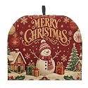 Christmas Snowman Snowflake Tea Cozy for Teapot Insulated Tea Cosy