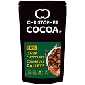 Christopher Cocoa 50% Pure Dark Chocolate Couverture Callets 1Kg (Chocolate Chips, Buttons, Snack, Bake, Cake, Hot Chocolate)