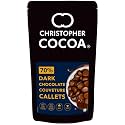 Christopher Cocoa 70% Pure Dark Chocolate Couverture Callets 1Kg (Chocolate Chips, Buttons, Snack, Bake, Cake, Hot Chocolate)