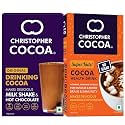 Christopher Cocoa, Chocolate Cocoa Powder - Dark, No Sugar (Combo 200g)