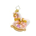 Christopher Radko Baby's Filly Gem Glass Christmas Ornament