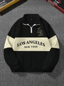 Christy World Full Sleeve Color Block, Printed Men Sweatshirt
