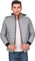 Christy World Men Solid Quilted Jacket