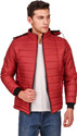 Christy World Men Solid Quilted Jacket