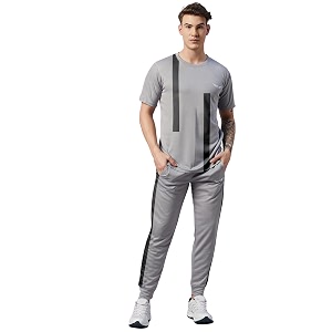 chrome amp coral men tracksuitmen sportswear regular fit tracksuit  men gym set mens running jogging track suit ch_set5060
