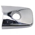 Chrome Front Left Door Handle Cap for Leaf, for Maxima, for Murano, for Sentra - Direct Replacement 80640-1AA0B