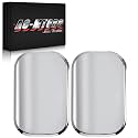 Chrome Motorcycle Antenna Hole Cover for Harley Touring Street Glide FLHX 2006-2023, Road Glide FLTRI 2010-2023, Road King Special 2017-2023（Front-to-Front）