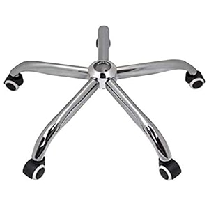Chrome Spider Chair Base with Twin Caster