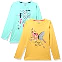 Chromozome Girl's Regular Fit Pack of 2 Tee